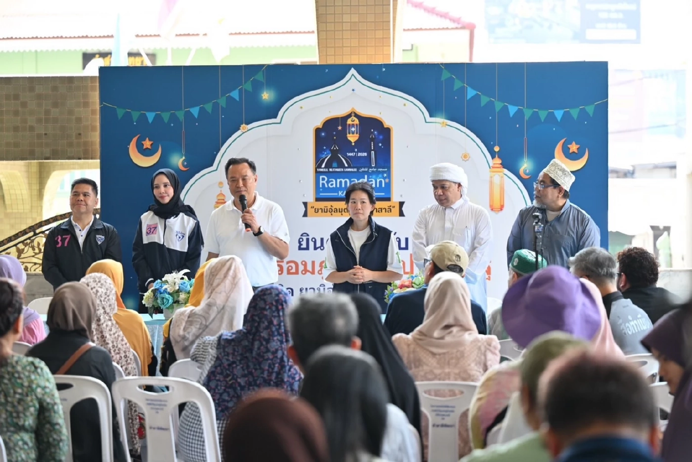 "ภูมิใจไทย" หาเสียงบางกะปิ-วังทองหลางดัน “โอ๋ ทั้งซอย” เข้าสภาฯ