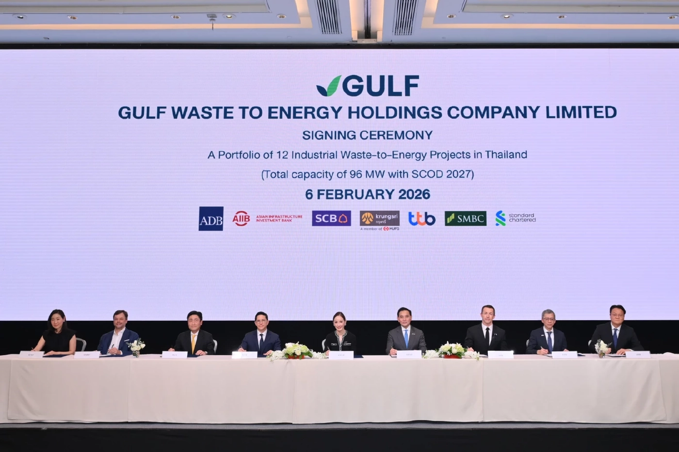 GULF ประสบความสำเร็จ หาเงินกู้ 6 หมื่น ล.ลงทุนโรงไฟฟ้าพลังงานหมุนเวียน