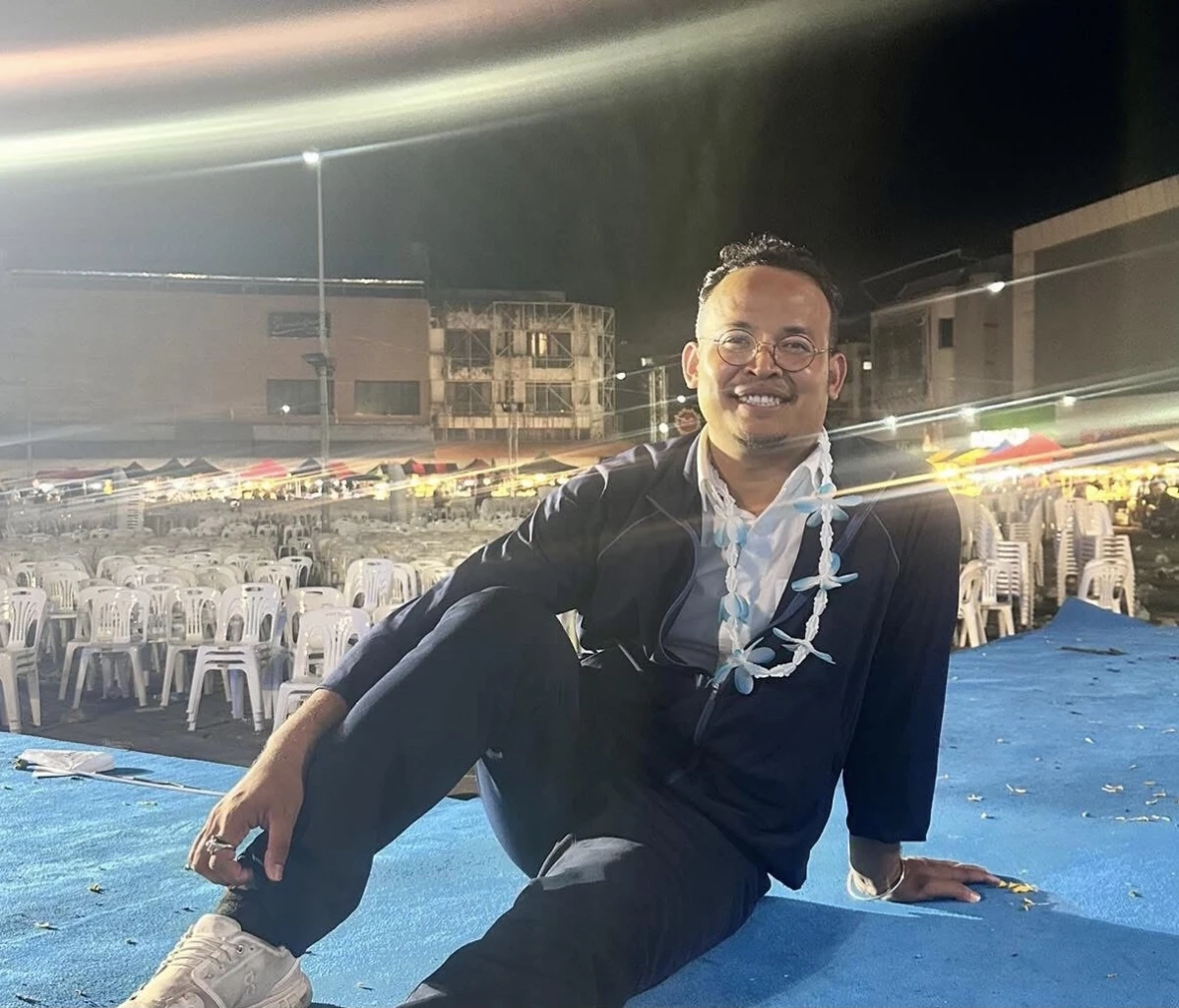 จูรี หลังจบการปราศรัยที่หาดใหญ่