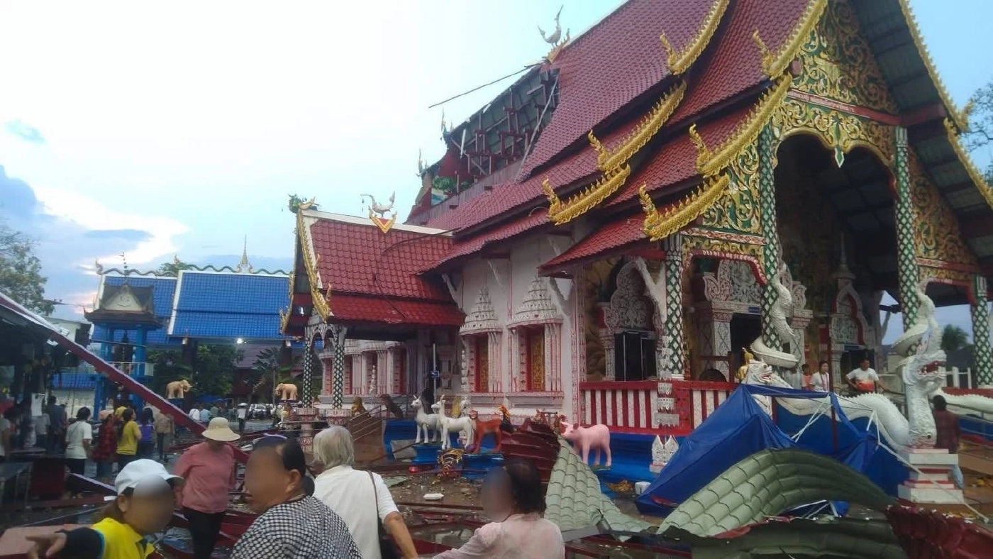 พายุฤดูร้อน "ฝน-ลูกเห็บ" ถล่มหลายอำเภอ เชียงใหม่