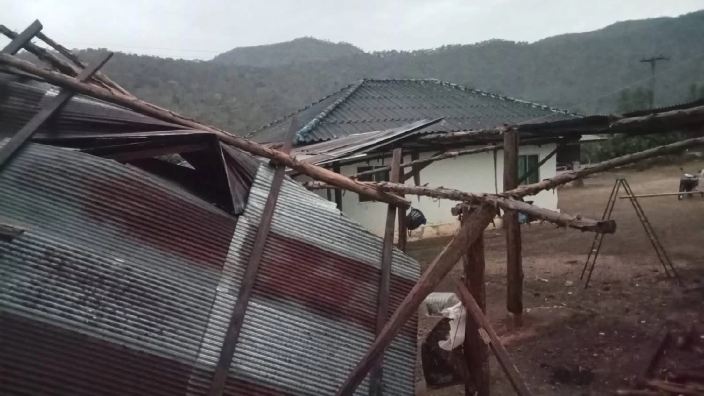 พายุฤดูร้อน "ฝน-ลูกเห็บ" ถล่มหลายอำเภอ เชียงใหม่