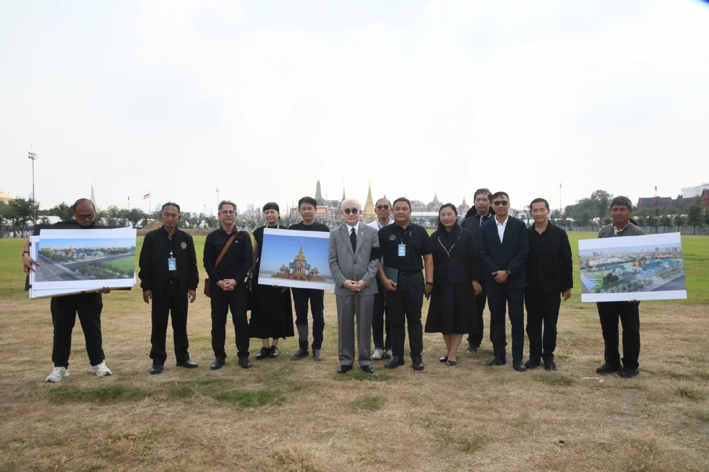 รมว.วัฒนธรรม ตรวจเยี่ยมความพร้อมการจัดสร้างพระเมรุมาศ