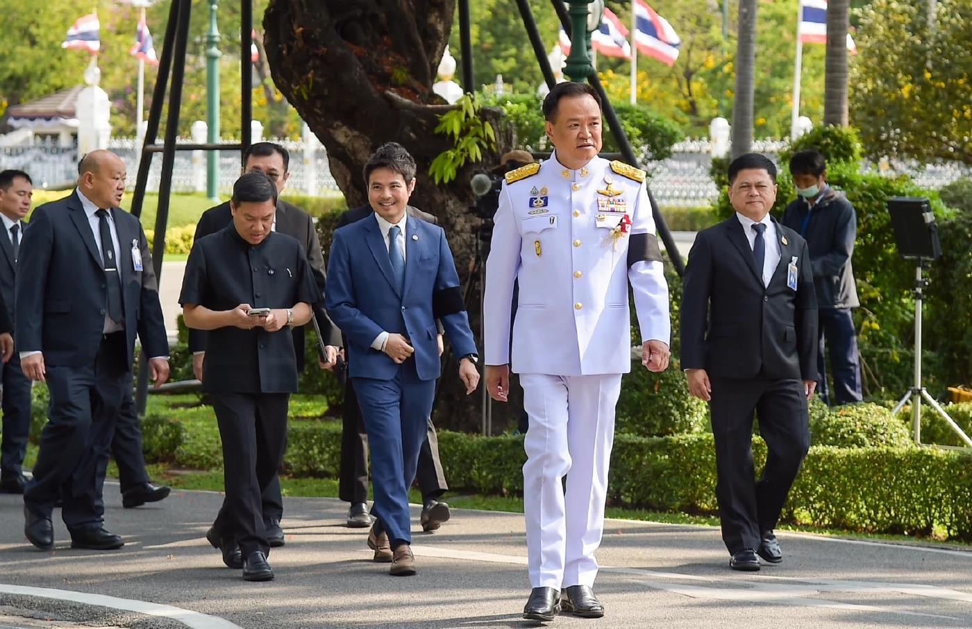 นายอนุทิน ชาญวรีกูล นายกรัฐมนตรีและรัฐมนตรีว่าการกระทรวงมหาดไทย