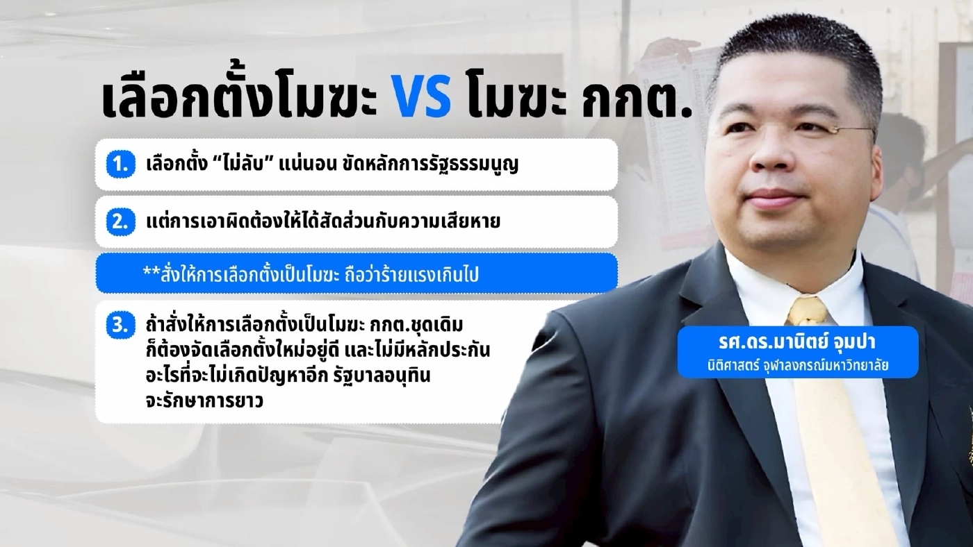 มรสุมการเมืองไทย จี้เลือกตั้งโมฆะ – ส้มส่อถูกยุบ อะไรเกิดก่อน?