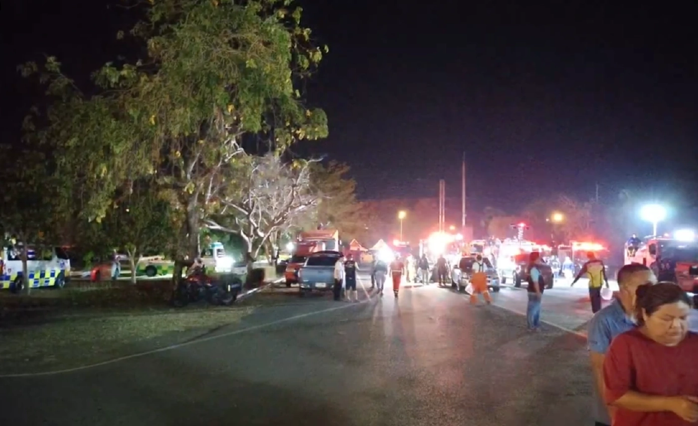 ด่วน! คลังแสงใน ตชด.21 จ.สุรินทร์ ระเบิด ยังคุมสถานการณ์ไม่ได้