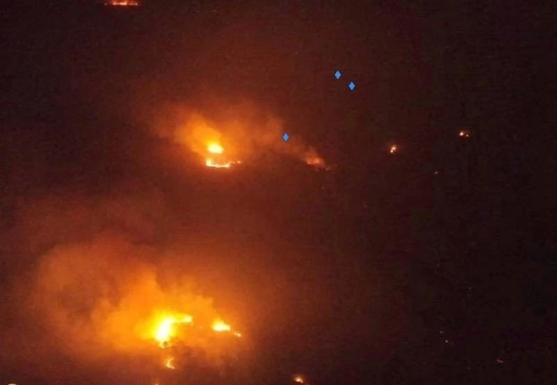 ทภ.2 เกาะติดสถานการณ์ ไฟป่าใกล้ปราสาทคนา มีเสียงปะทุเป็นระยะ