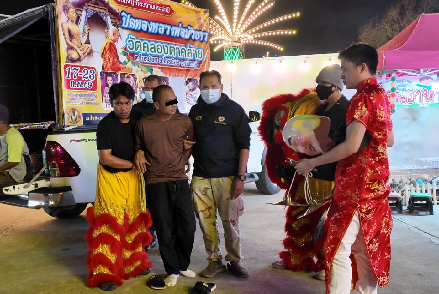 สารวัตรแจ๊ะ เชิดสิงโต งับหัวขโมย “โจโจ้โจรย่องเบา” (คลิป)