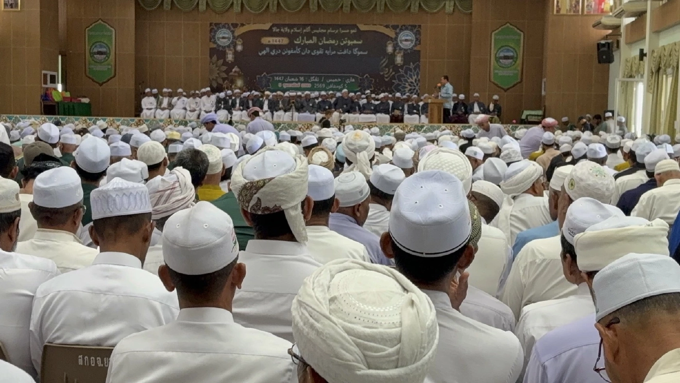 "พ.ต.อ.ทวี" พบผู้นำศาสนา 2 พันคน ย้ำ "ยุติธรรม" นำสันติสุขใต้