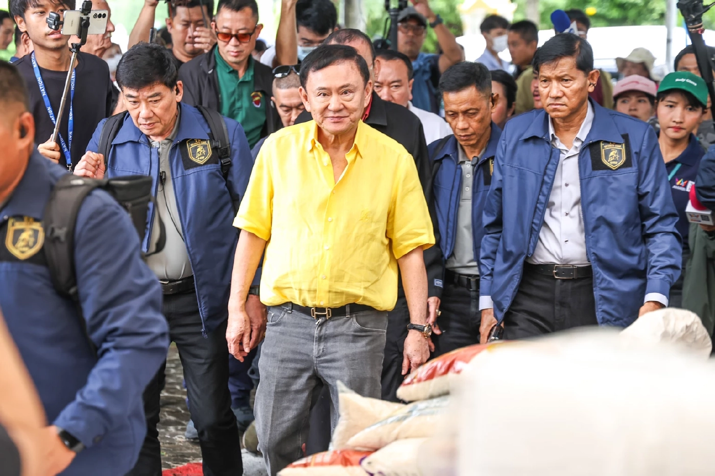 นายทักษิณ​ ชินวัตร อดีตนายกรัฐมนตรี