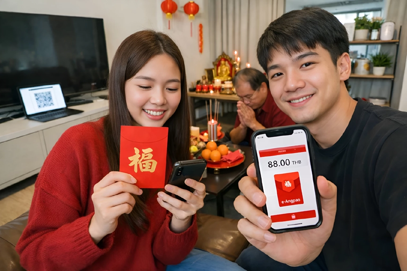 "ซองแดงกับโลกดิจิทัล : วิถีตรุษจีนในยุคใหม่"