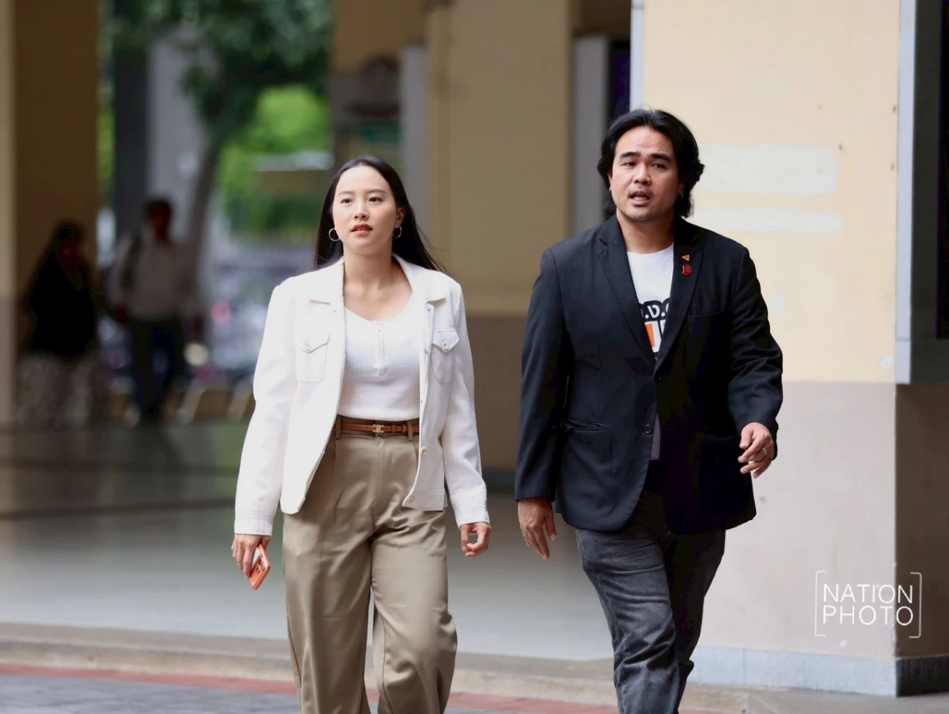 "รักชนก-สหัสวัต" บุก ก.แรงงาน ยื่นหนังสือ ถาม"ผลประชาพิจารณ์" ระเบียบตั้ง "บอร์ดประกันสังคม"