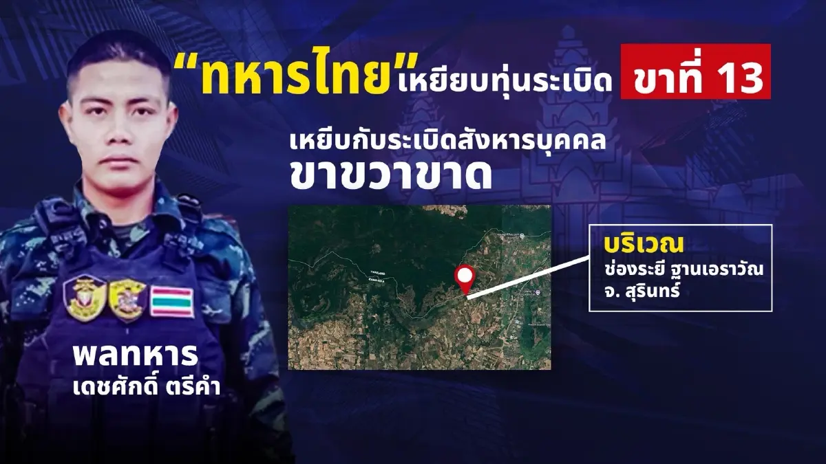 ทหารไทยเสียขาไม่หยุด ฝ่ายมั่นคงนิ่งเฉยจริงไหม ทำไมไม่ตอบโต้?
