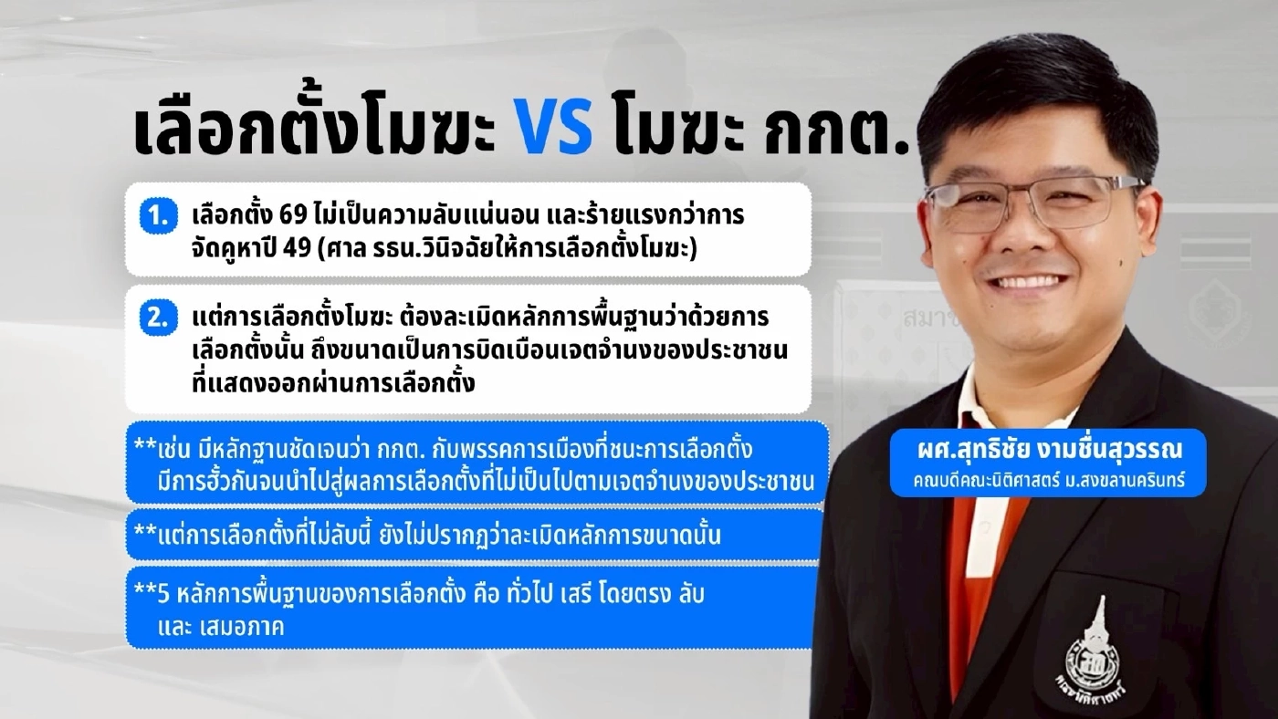 มรสุมการเมืองไทย จี้เลือกตั้งโมฆะ – ส้มส่อถูกยุบ อะไรเกิดก่อน?