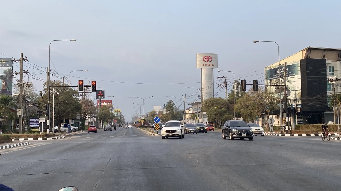 ฝุ่นพิษ PM 2.5 เริ่มปกคลุมเชียงใหม่ อ.ฮอด พุ่งเกินค่ามาตรฐาน