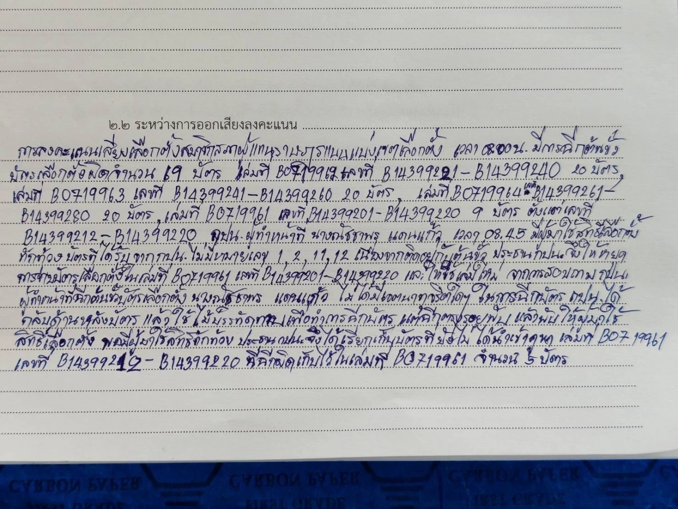 วุ่น! เลือกตั้งน่าน กปน. ฉีกบัตรผิด 68 ใบรวด - ลุ้น กกต. วินิจฉัยเลือกตั้งใหม่หรือไม่?