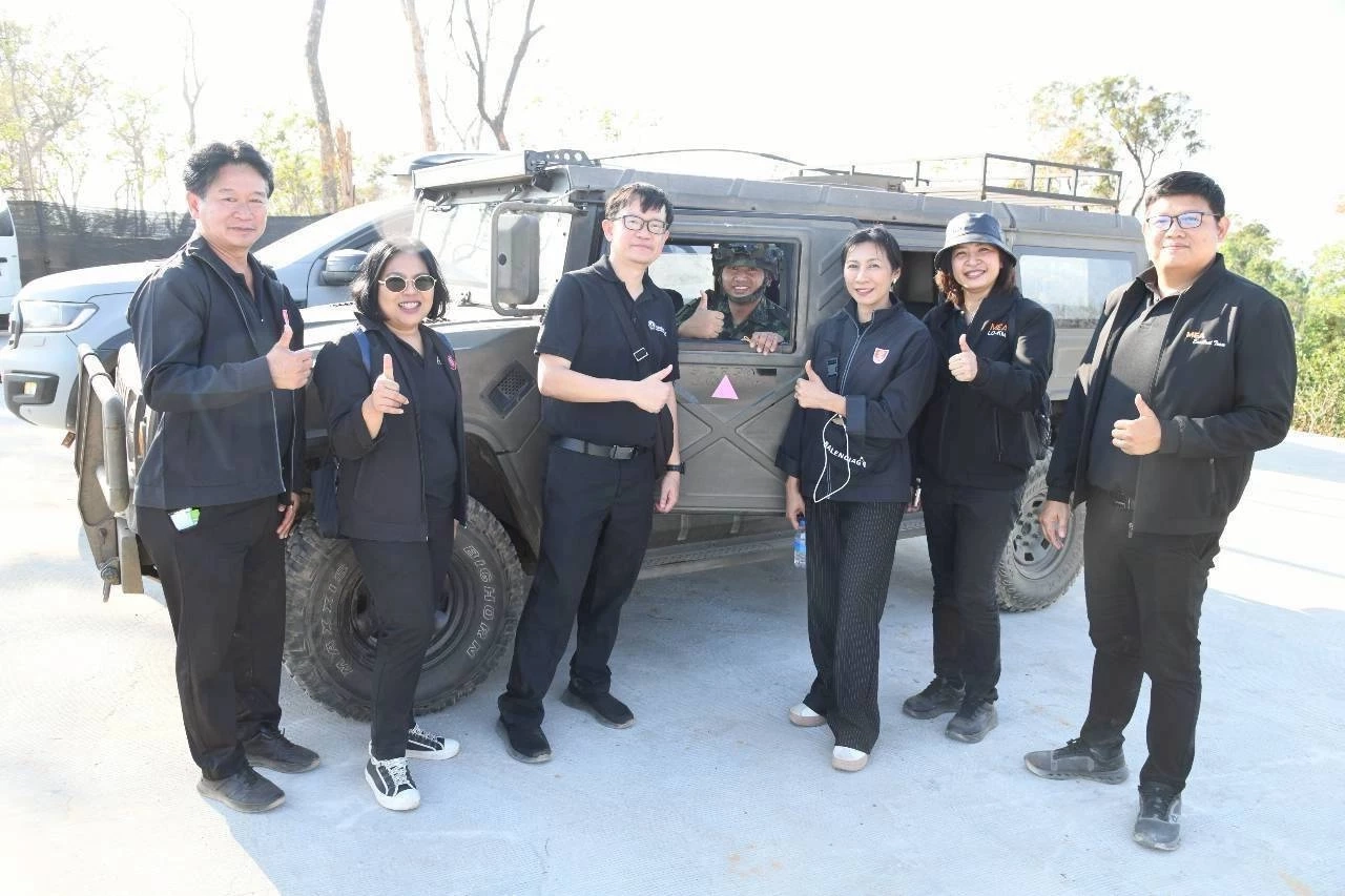 MEA ร่วมสนับสนุนความมั่นคงชายแดนอย่างต่อเนื่อง มอบท่อคอนกรีตมาตรฐานสูง สร้างหลุมหลบภัยแก่กองทัพบก ณ จังหวัดสุรินทร์