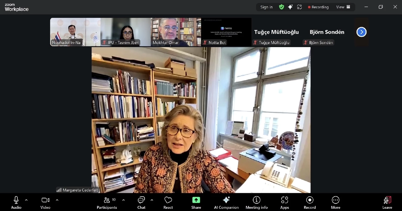 สว.ไทย นำทัพ IPU เสนอร่างกฎบัตรจริยธรรม AI