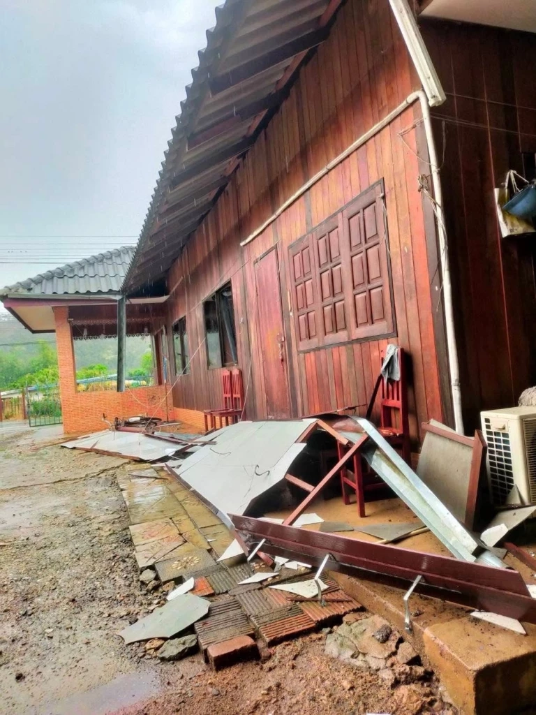 พายุฤดูร้อน "ฝน-ลูกเห็บ" ถล่มหลายอำเภอ เชียงใหม่