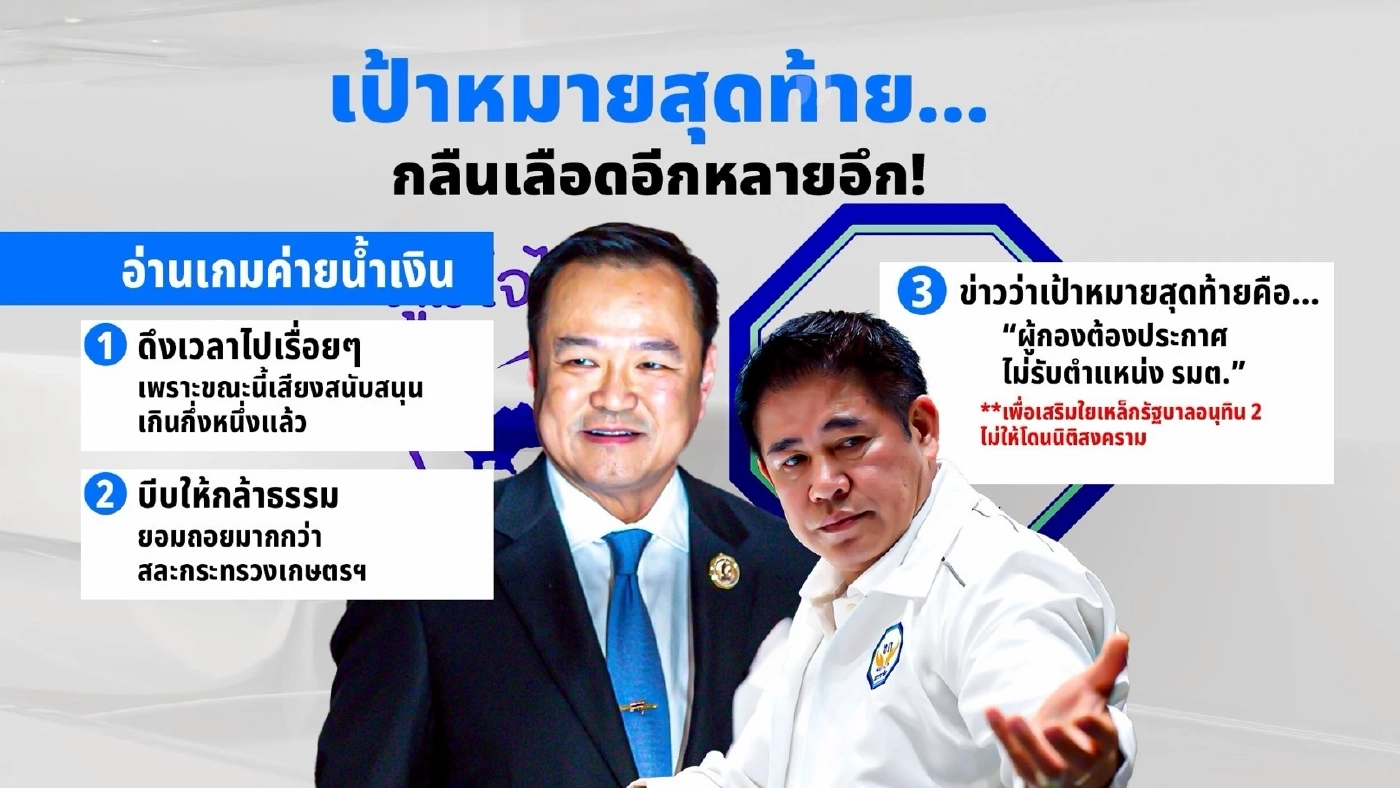 เจาะรอยปริ "ภูมิใจไทย-กล้าธรรม" เมื่อเสือพบสิงห์ในรัฐบาลน้ำเงิน