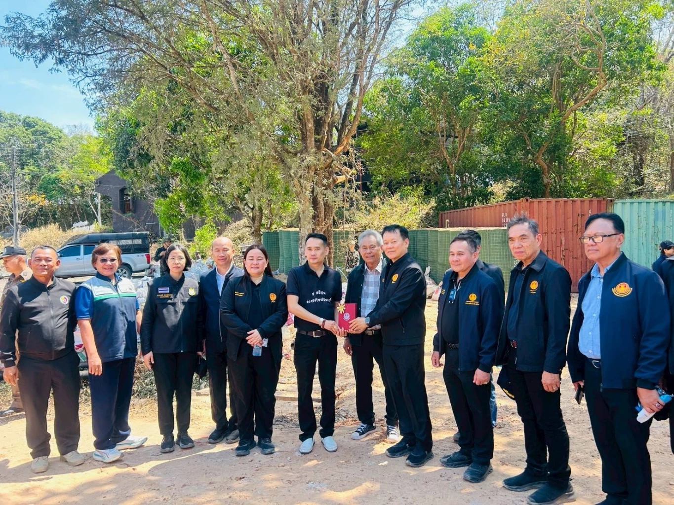 คณะกรรมาธิการพิจารณาฯ MOU 43-44 ลงพื้นที่ชายแดนศรีสะเกษ