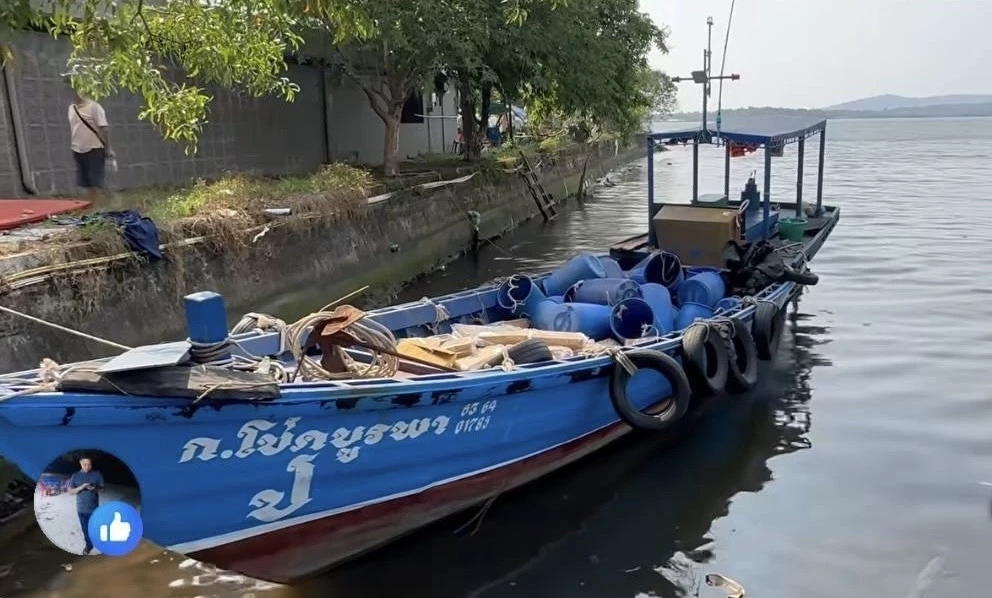 เรือประมงไทยถูกจับ รุกล้ำน่านน้ำกัมพูชา บริเวณ จ.เกาะกง