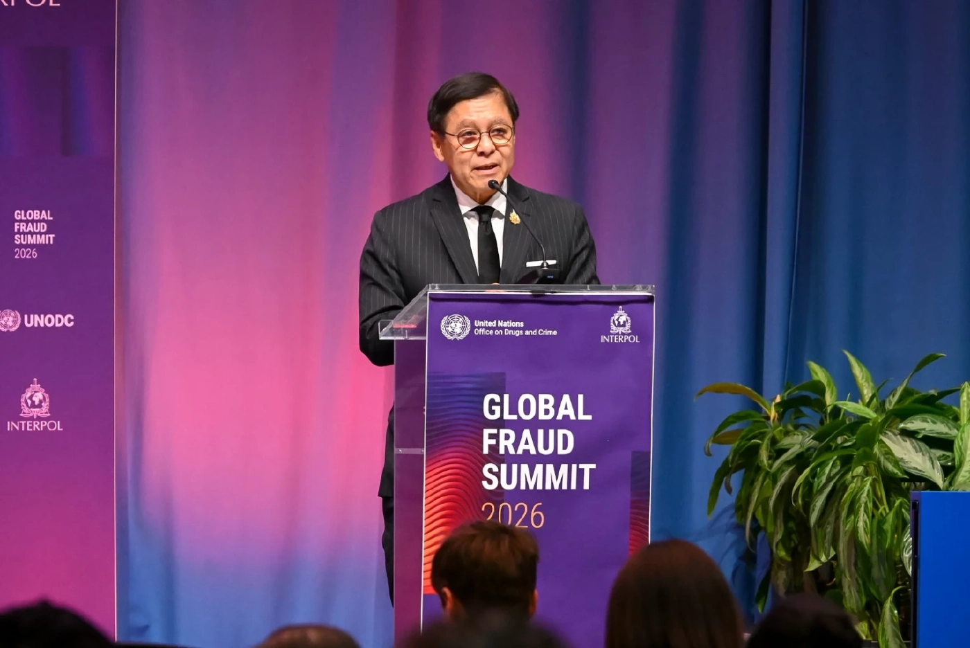 "สีหศักดิ์" ร่วมเวทีโลกว่าด้วยการฉ้อโกง-ย้ำต้องร่วมปราบปราม