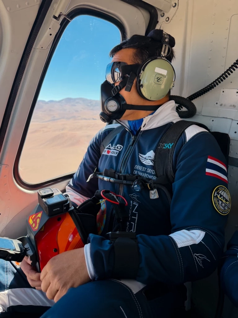 ซุปเปอร์ตุ้ม! ทุบสถิติโลกครั้งที่ 3 "Guinness" รับรองลงจอดจุดสูงสุดในโลกที่ชิลี