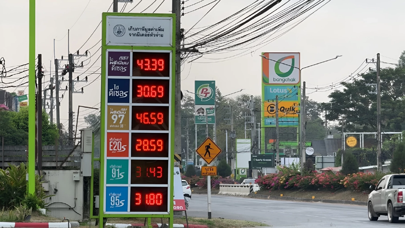 เชียงใหม่น้ำมันหมดปั๊ม! หลังประกาศ "ขึ้นราคาน้ำมัน" เมื่อวานคนแห่เติม