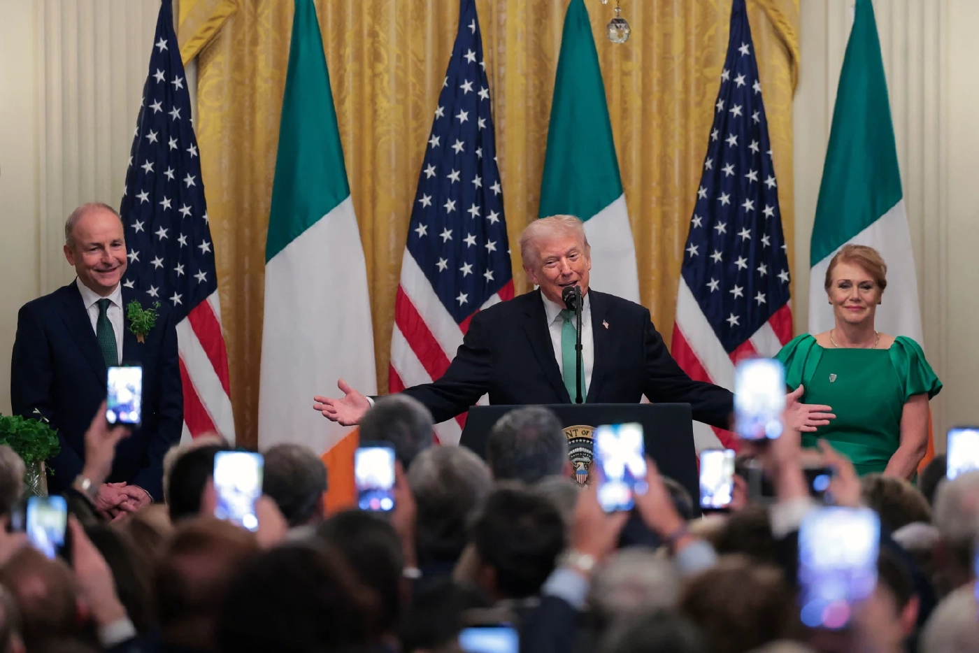 “ทรัมป์” ฉุนนักข่าวจี้ถามเรื่องอิหร่าน จะซ้ำรอยเวียดนาม