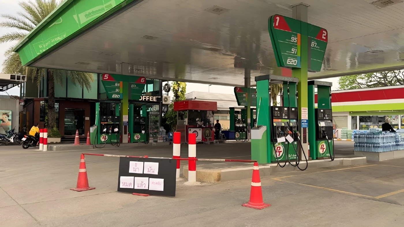 เชียงใหม่น้ำมันหมดปั๊ม! หลังประกาศ "ขึ้นราคาน้ำมัน" เมื่อวานคนแห่เติม