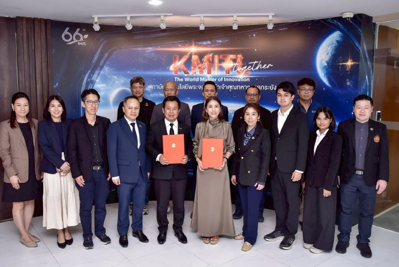 ไทย สมายล์ กรุ๊ป ผนึก KMITL ลงนาม MOU วิจัยพัฒนานวัตกรรมขนส่ง