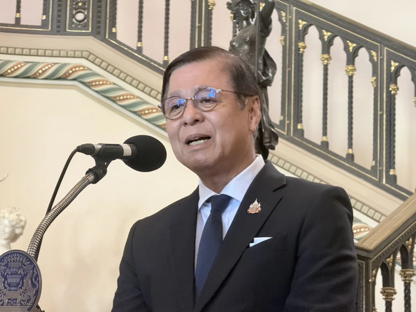 "สีหศักดิ์" โต้ข่าว "สหรัฐ" ขอใช้ "อู่ตะเภา" เป็นฐานปฏิบัติการ ย้ำจุดยืนไทยชัดเจน อยากเห็นสันติภาพ