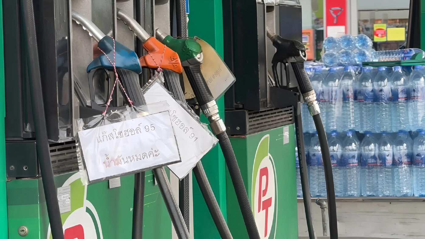 เชียงใหม่น้ำมันหมดปั๊ม! หลังประกาศ "ขึ้นราคาน้ำมัน" เมื่อวานคนแห่เติม