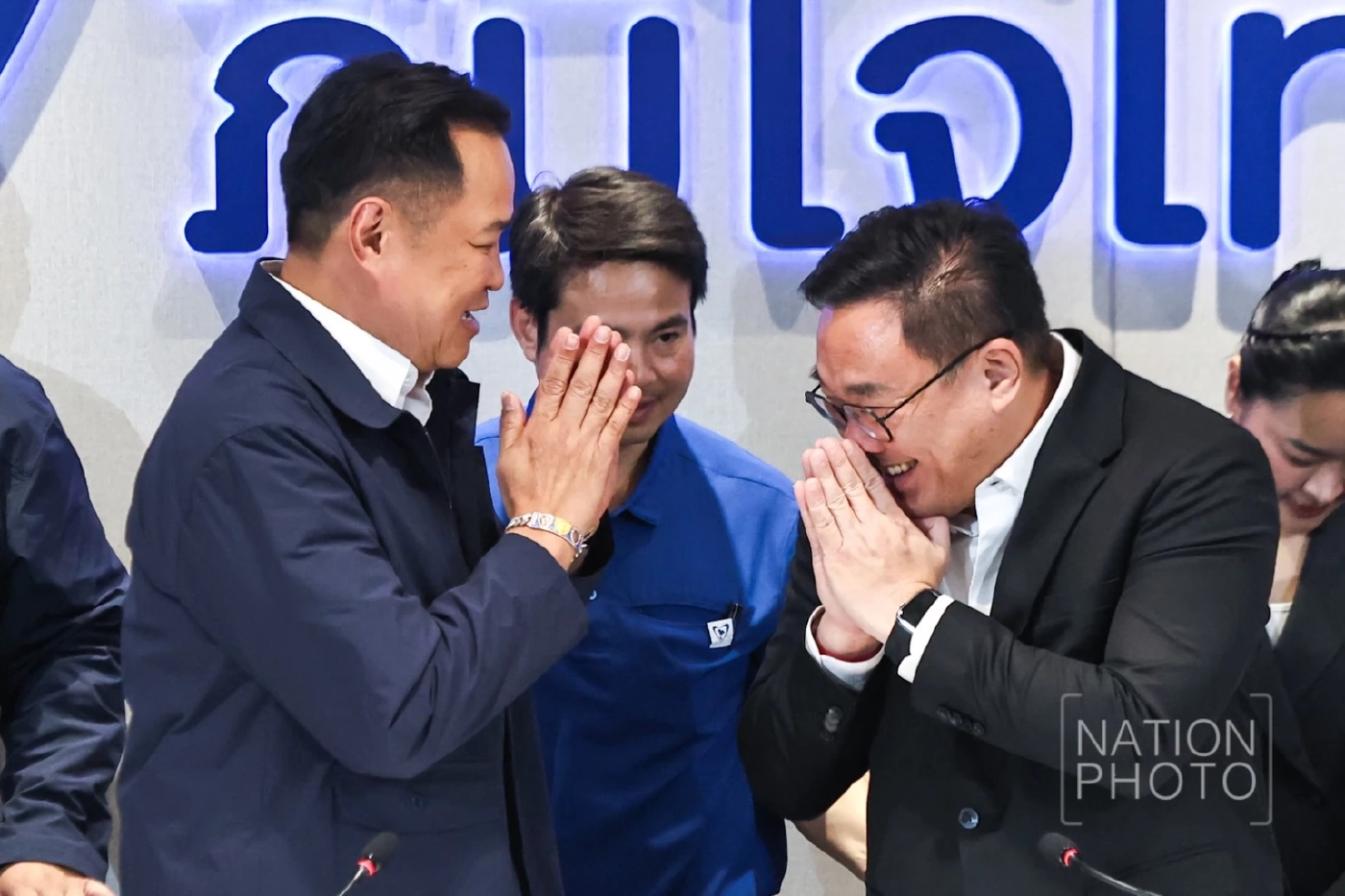 ปิดดีล! "อนุทิน" ยันไร้ชื่อ ‘กล้าธรรม-ปชป.’ ร่วมรัฐบาล