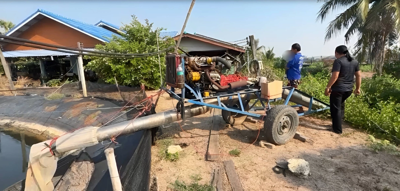 คนเลี้ยงกุ้งฉะเชิงเทราโอด! "ดีเซล-แก๊สโซฮอล์ " ขาดตลาด เสียหายยกบ่อ (มีคลิป)