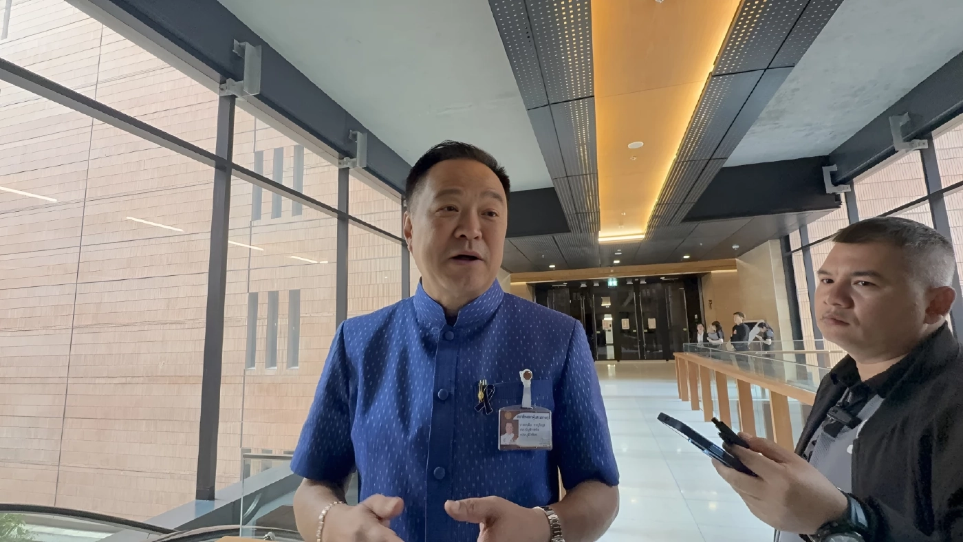 "อนุทิน" บอกโหวตนายกฯ ไม่น่าช้า เผยยังไม่ได้คุย "ร.อ.ธรรมนัส" ลั่น! เพื่อนกันไม่มีหมดอายุ