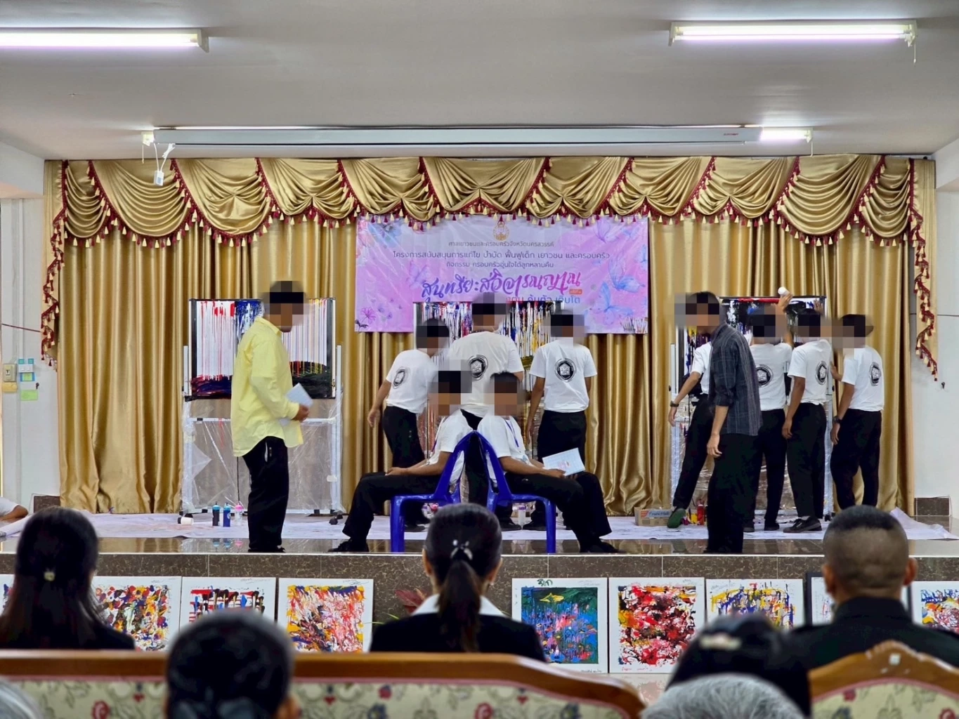 4ศาลเยาวชน จัดค่าย ครอบครัวอุ่นใจได้ลูกหลานคืน  ให้โอกาสสู่สังคม