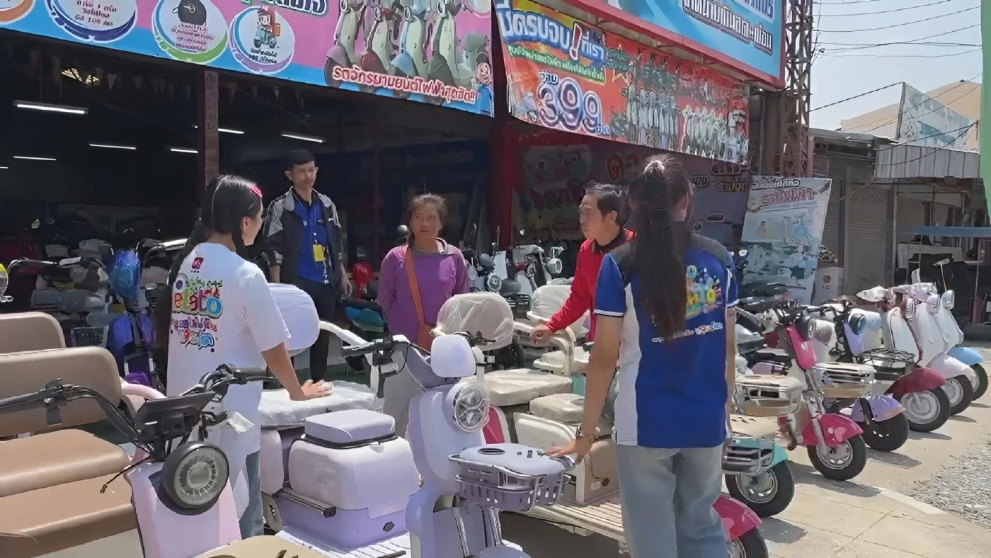 ชาวโคราช เล็งซื้อ "จยย.ไฟฟ้า" ใช้มากขึ้น ตัดกังวล "น้ำมันหายาก"