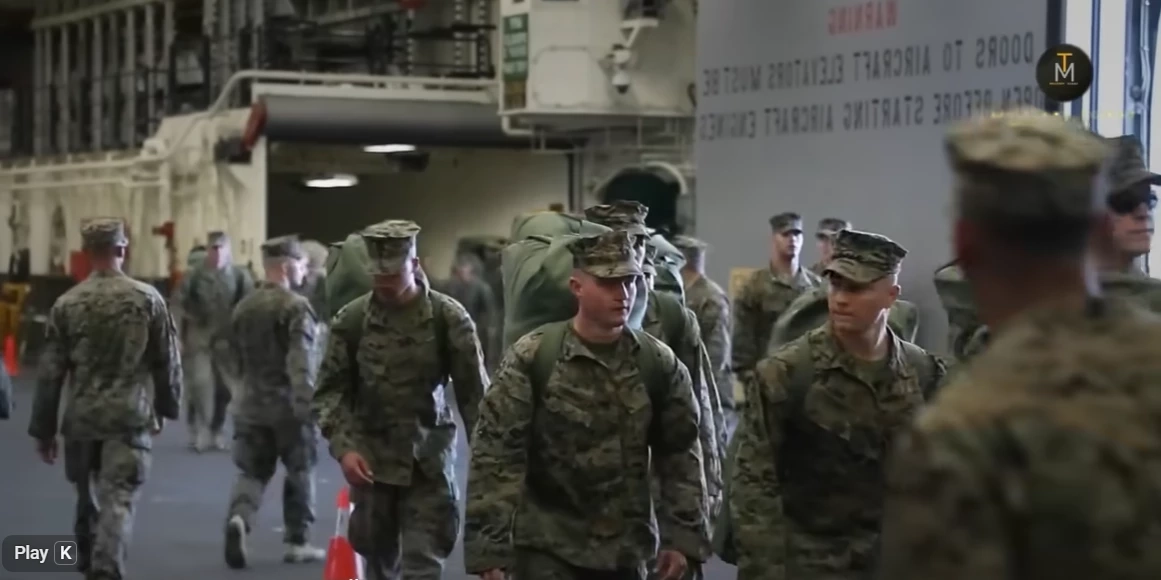 สหรัฐฯ ส่งนาวิกโยธินกับทหาร 5,000 นาย ไปเสริมกำลังในตะวันออกกลาง