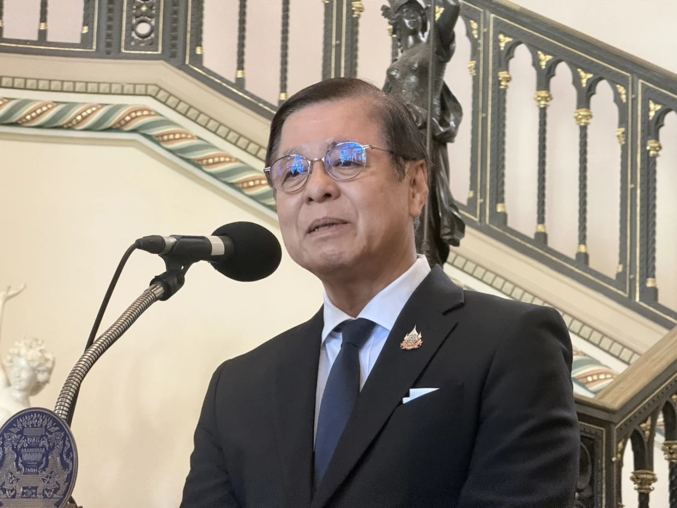 "สีหศักดิ์" โต้ข่าว "สหรัฐ" ขอใช้ "อู่ตะเภา" เป็นฐานปฏิบัติการ ย้ำจุดยืนไทยชัดเจน อยากเห็นสันติภาพ