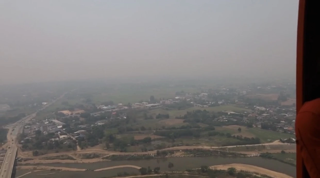 "เชียงใหม่" ประกาศพื้นที่ภัยพิบัติไฟป่าแล้ว 2 อำเภอ