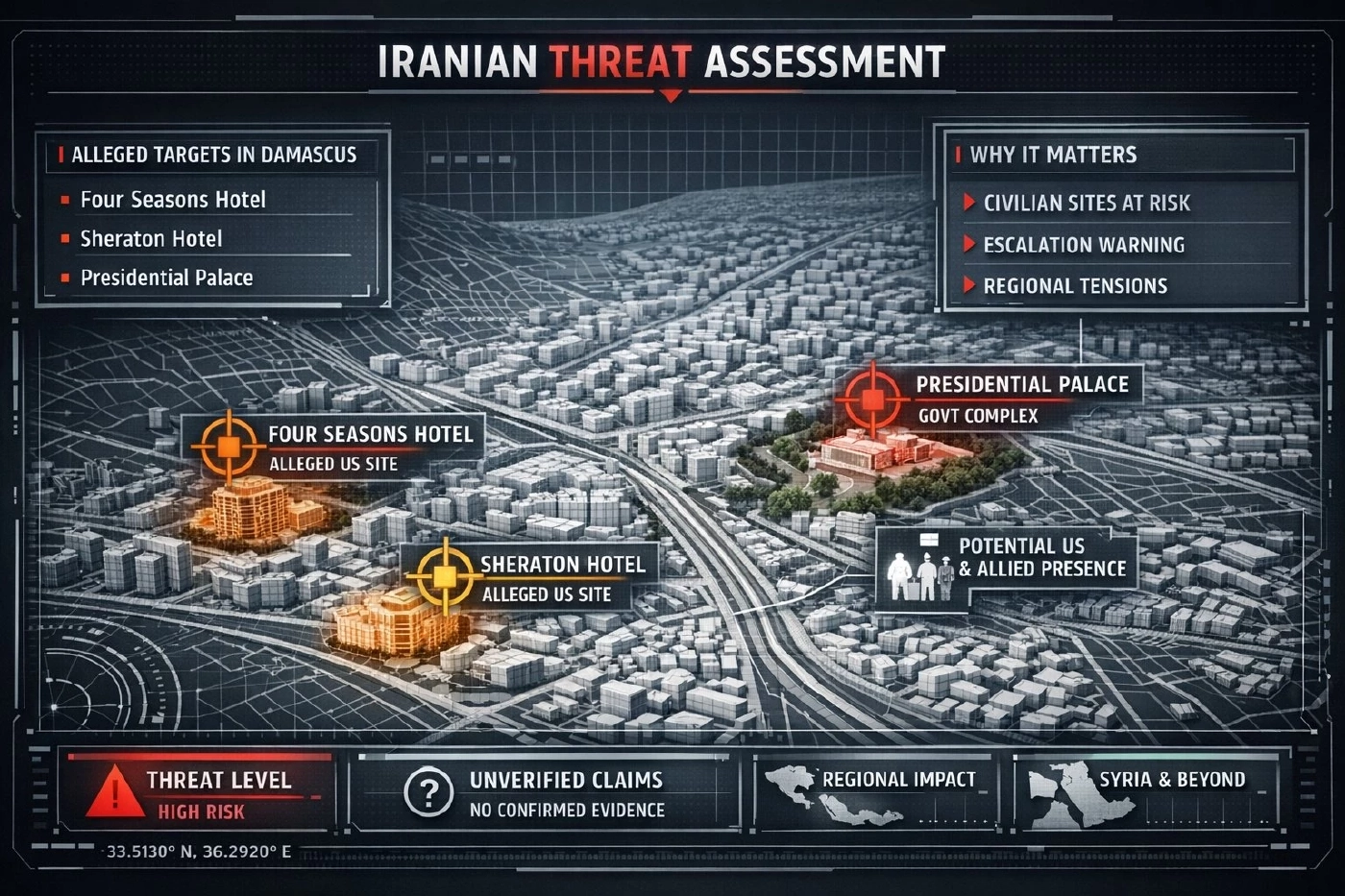 "อิหร่าน" เตรียมล็อกเป้าโจมตีโรงแรม 5 ดาว ในตะวันออกกลาง