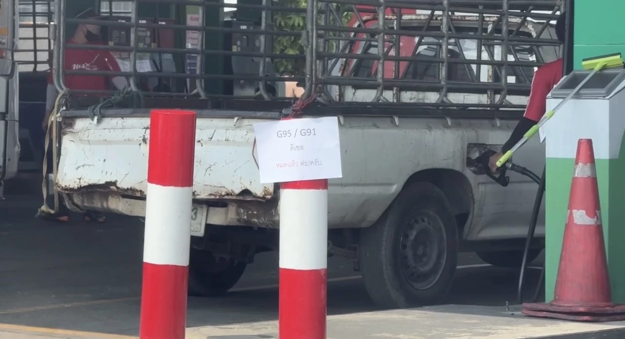 วิกฤตน้ำมัน! ดีเซล-91-95 หมดปั๊มเริ่มขยายวงกว้างคนเชียงใหม่แห่เติมเกลี้ยง