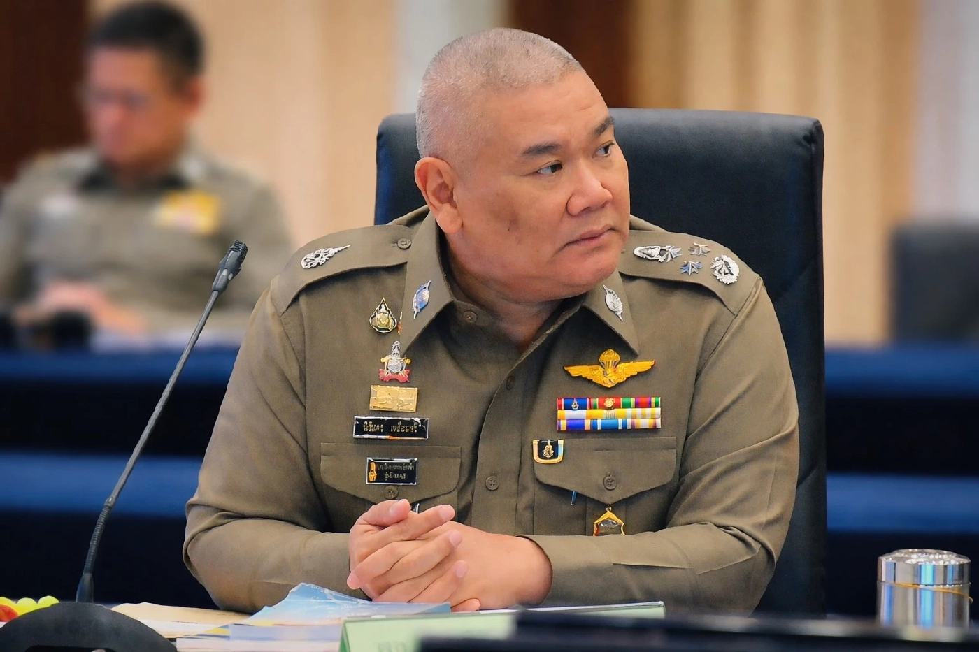 พล.ต.อ.นิรันดร เหลื่อมศรี รองผู้บัญชาการตำรวจแห่งชาติ (สายงานกฎหมายและคดี) 