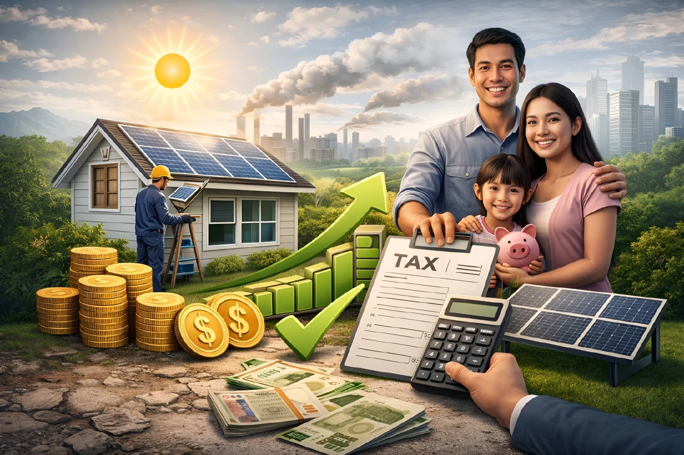 "ก.พลังงาน" งัดแผน "ประหยัดพลังงาน พลัส ยกกำลัง 2" สู้วิกฤตโลก ลดหย่อนภาษีติดตั้ง "โซลาร์รูฟท็อป" สูงสุด 2 แ