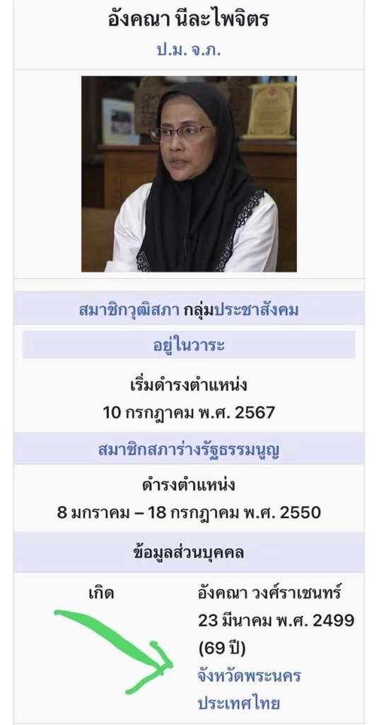 มือบอนแก้ประวัติ “อังคณา” เป็นคนกัมพูชาในวิกิฯ จนทัวร์ลงฉ่ำ