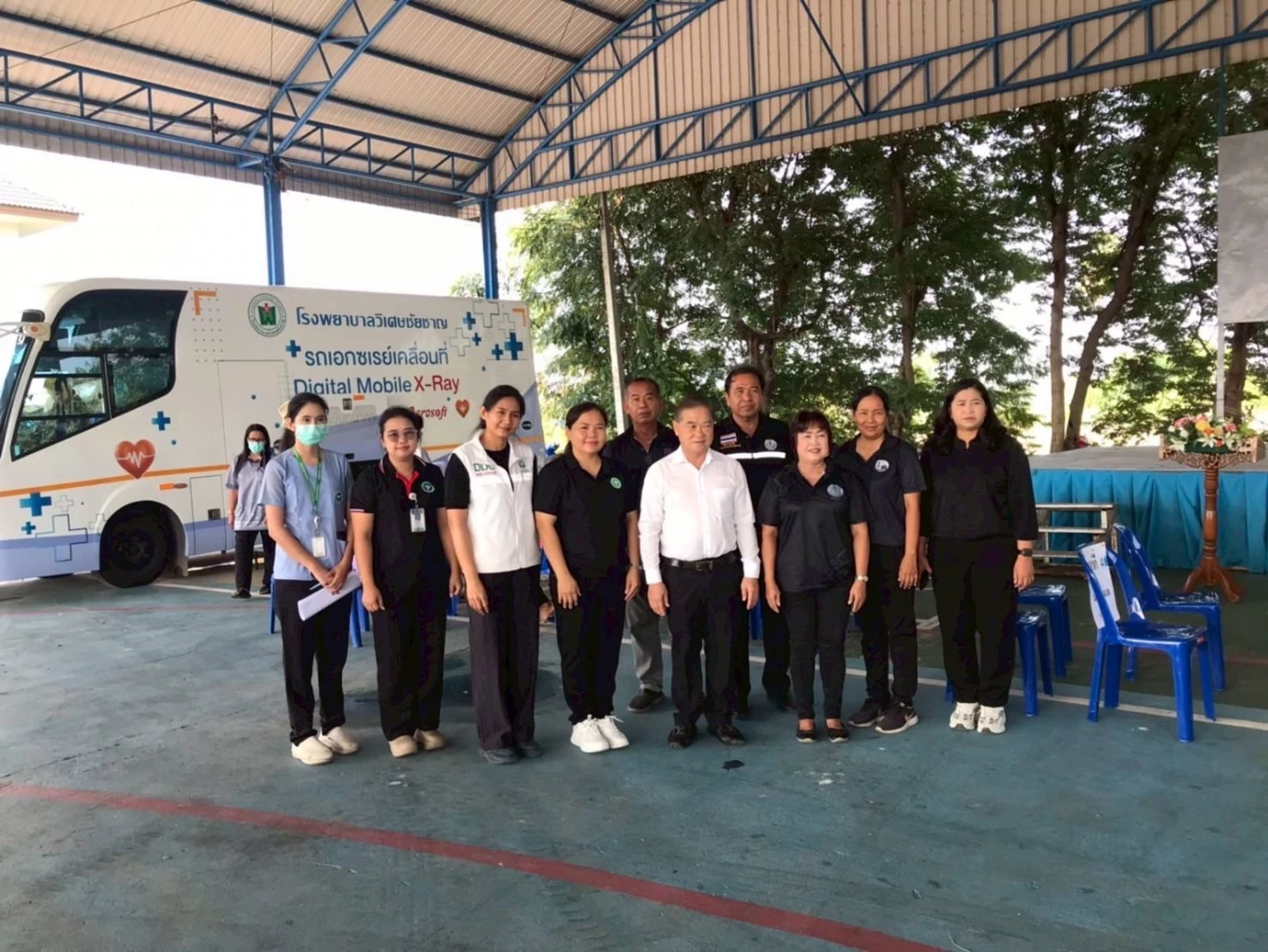 สำนักงานป้องกันควบคุมโรคที่ 4 จังหวัดสระบุรี ร่วมกับสำนักงานสาธารณสุขจังหวัดอ่างทอง และพันธมิตร ร่วมค้นหาผู้ป่วยวัณโรค ไวรัสตับอักเสบบี และซี