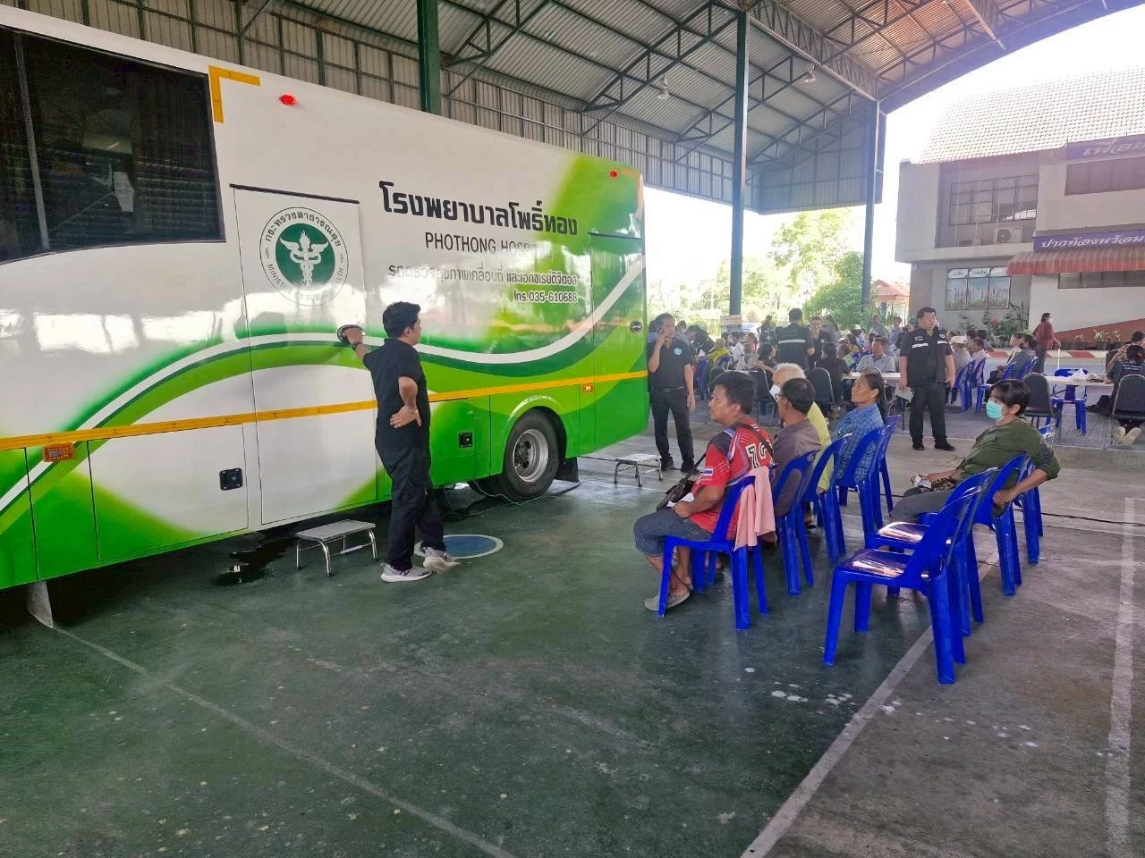 สคร 4 จังหวัดสระบุรี ร่วมกับ สธ จังหวัดอ่างทอง โรงพยาบาลโพธิ์ทอง จับมือค้นหาผู้ป่วยวัณโรค ไวรัสตับอักเสบบี และซี
