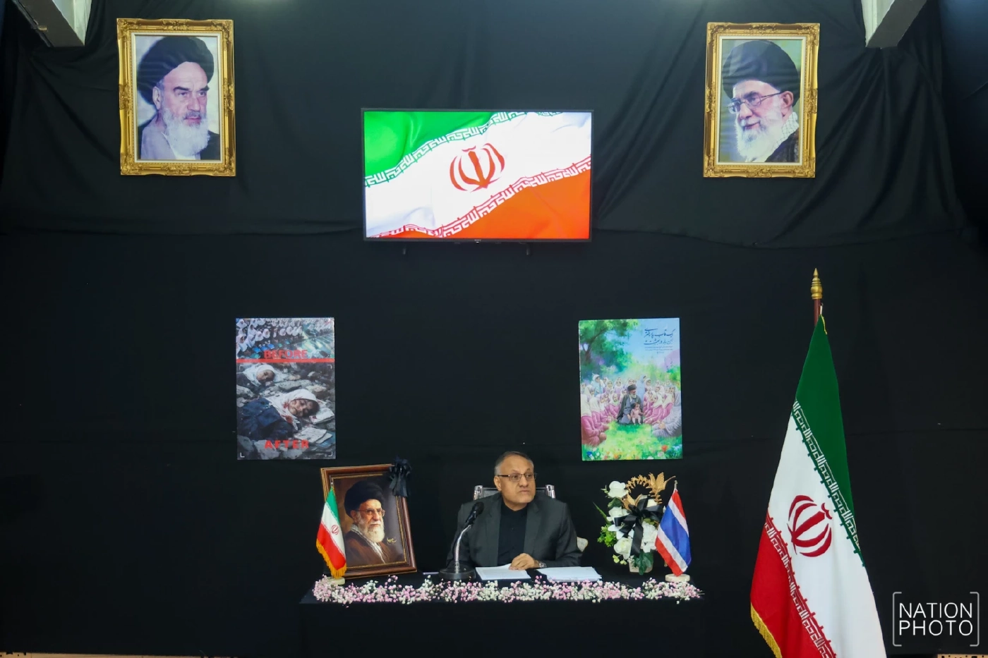 เอกอัครราชทูตอิหร่านประจำไทย ซัดถูกรุกราน - ก่อการร้ายที่ขี้ขลาด