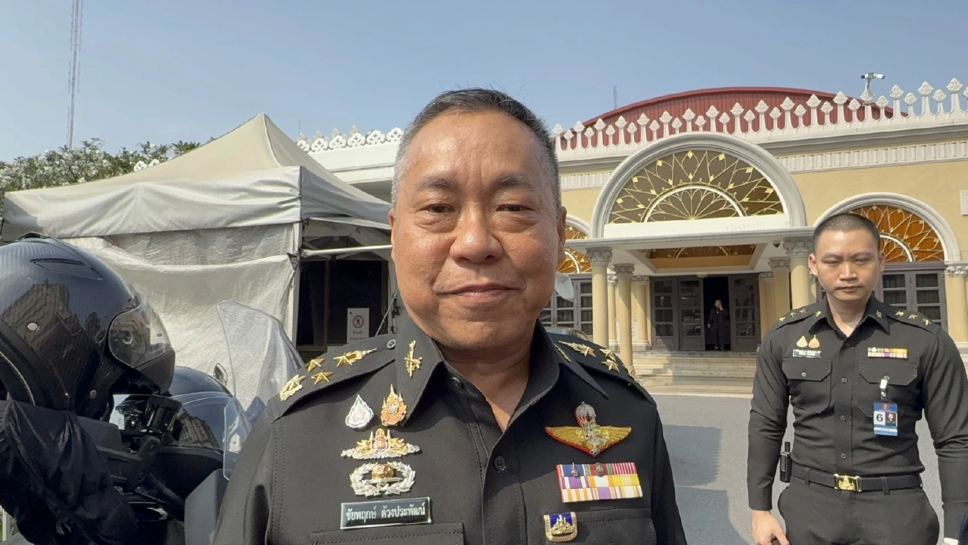 พลเอก ชัยพฤกษ์ ด้วงประพัฒน์ เสนาธิการทหารบก ในฐานะ เลขาธิการกองอำนวยการรักษาความมั่นคงภายในราชอาณาจักร